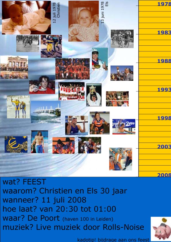 Feestje Cristien en Els 30 jaar
